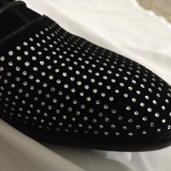 Men's INC Dominik Black Dress Shoes Size 11.5 - Picture 4 of 10